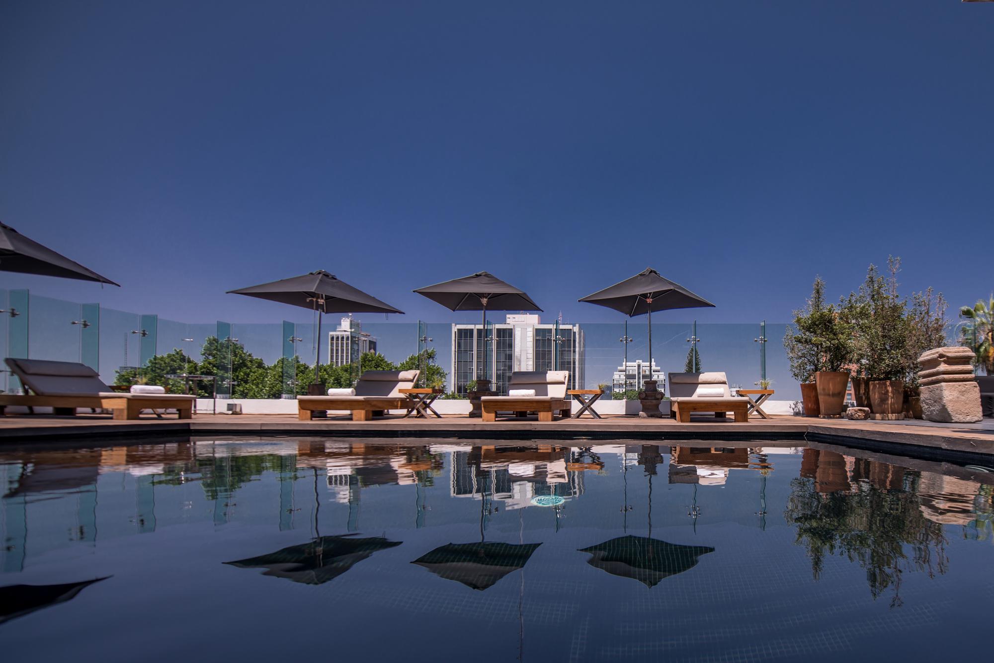 Demetria Hotel Guadalajara Bagian luar foto