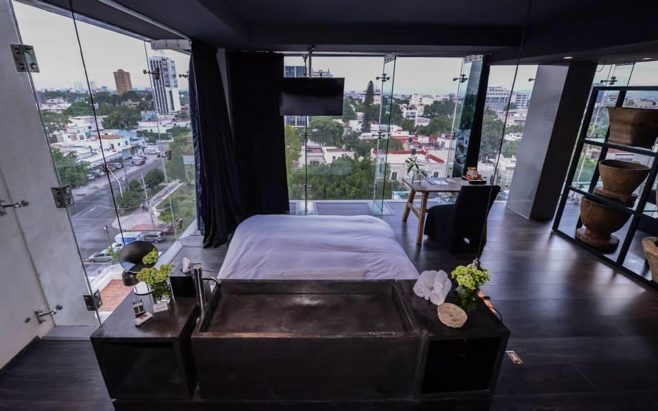 Demetria Hotel Guadalajara Bagian luar foto